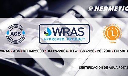 HERMETICA | Producto Certificado para Agua Potable