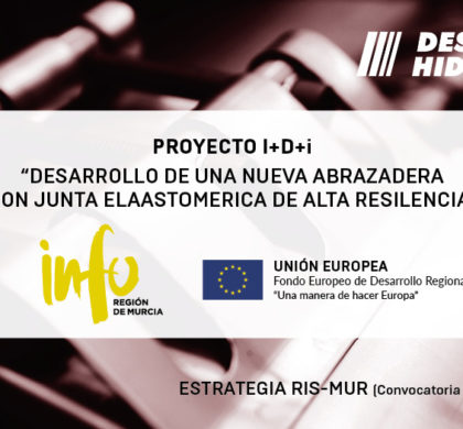 NUEVO PROYECTO I+D+i | DESARROLLO DE UNA NUEVA ABRAZADERA CON JUNTA ELAASTOMERICA DE ALTA RESILENCIA